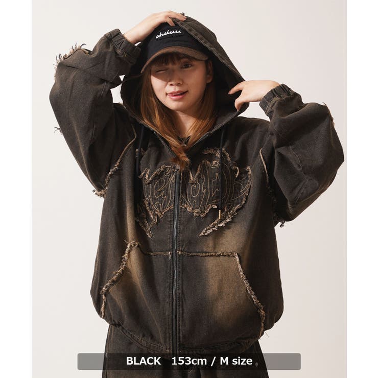 デニムジャケット メンズ ジップパーカー[品番：OCGW0004364