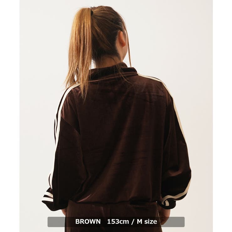 ベロア トラックジャケット メンズ | ONE 4 PREMIUM | 詳細画像17 