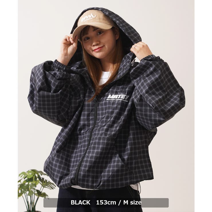 チェック柄 フードブルゾン メンズ[品番：OCGW0004365]｜ONE 4 PREMIUM