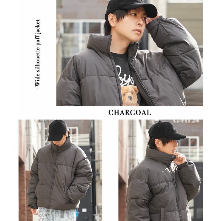 ◇ワイドシルエット パフジャケット◇ 中綿ジャケット[品番：OCGW0003473]｜ONE 4 PREMIUM（ワンフォープレミアム  ）のメンズファッション通販｜SHOPLIST（ショップリスト）