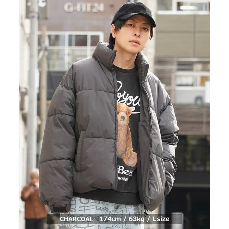 ◇ワイドシルエット パフジャケット◇ 中綿ジャケット[品番：OCGW0003473]｜ONE 4 PREMIUM（ワンフォープレミアム  ）のメンズファッション通販｜SHOPLIST（ショップリスト）