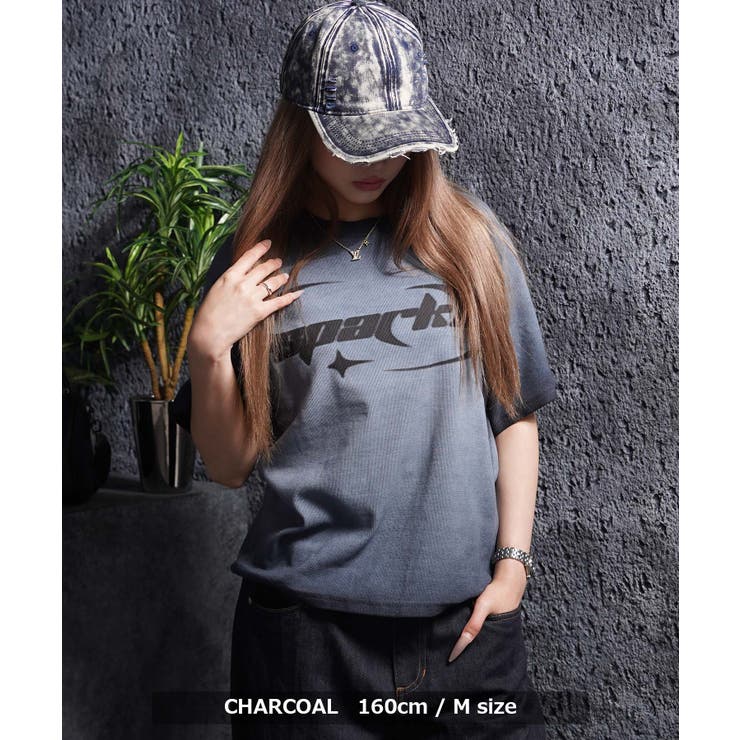 スプレー加工 テレコ Tシャツ | ONE 4 PREMIUM | 詳細画像7 