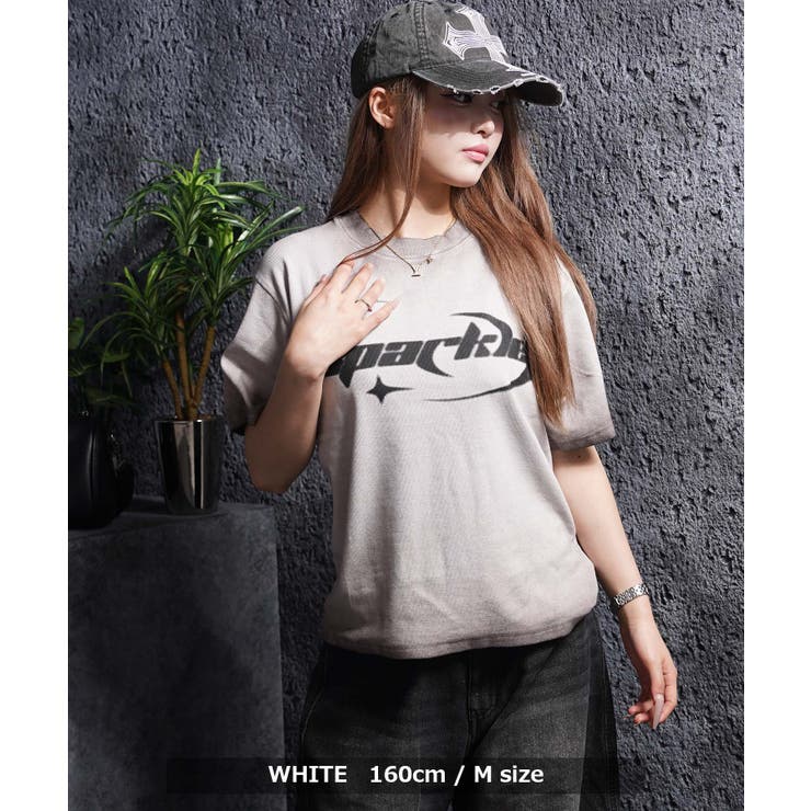 スプレー加工 テレコ Tシャツ | ONE 4 PREMIUM | 詳細画像9 