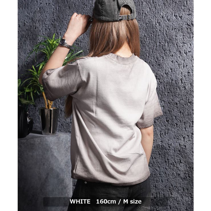 スプレー加工 テレコ Tシャツ | ONE 4 PREMIUM | 詳細画像12 