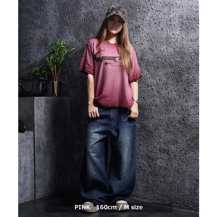スプレー加工 テレコ Tシャツ | ONE 4 PREMIUM | 詳細画像14 