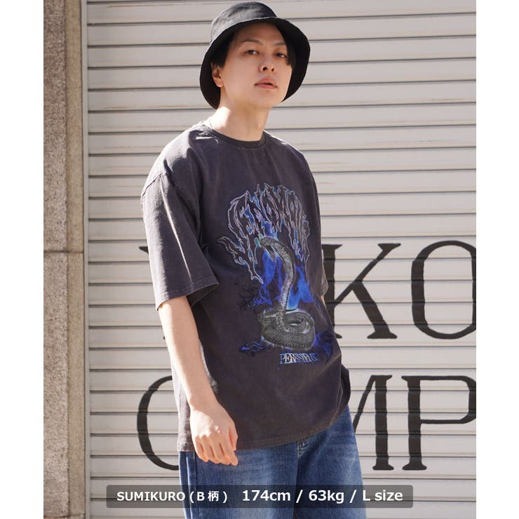 バンドT メンズ ヴィンテージ風[品番：OCGW0003040]｜ONE 4 PREMIUM