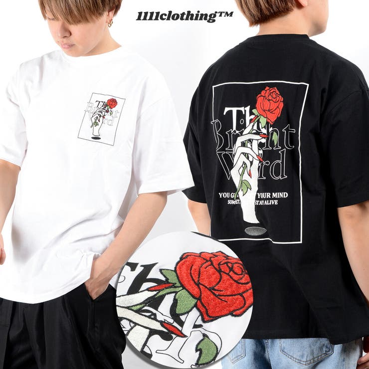 バラ 刺繍 ビッグtシャツ 品番 Ocgw One 4 Premium ワンフォープレミアム のメンズファッション通販 Shoplist ショップリスト