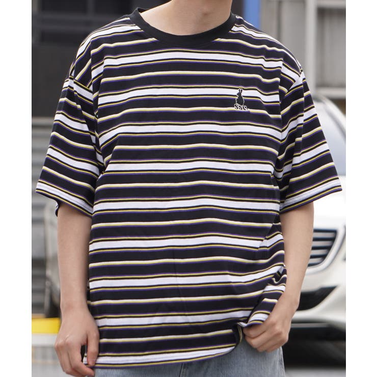 見逃し厳禁！おトクな ボーダー Tシャツ PREMIUM 4 メンズ[品番：OCGW0003133]｜ONE トップス
