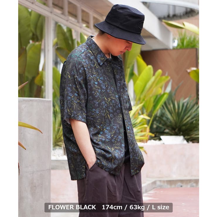 ビッグシルエット シャツ メンズ[品番：OCGW0003135]｜ONE 4