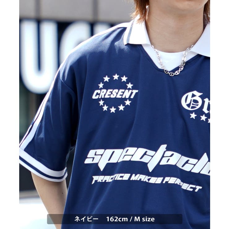 ◇サッカーシャツ◇ ゲームシャツ メンズ[品番：OCGW0003582]｜ONE 4