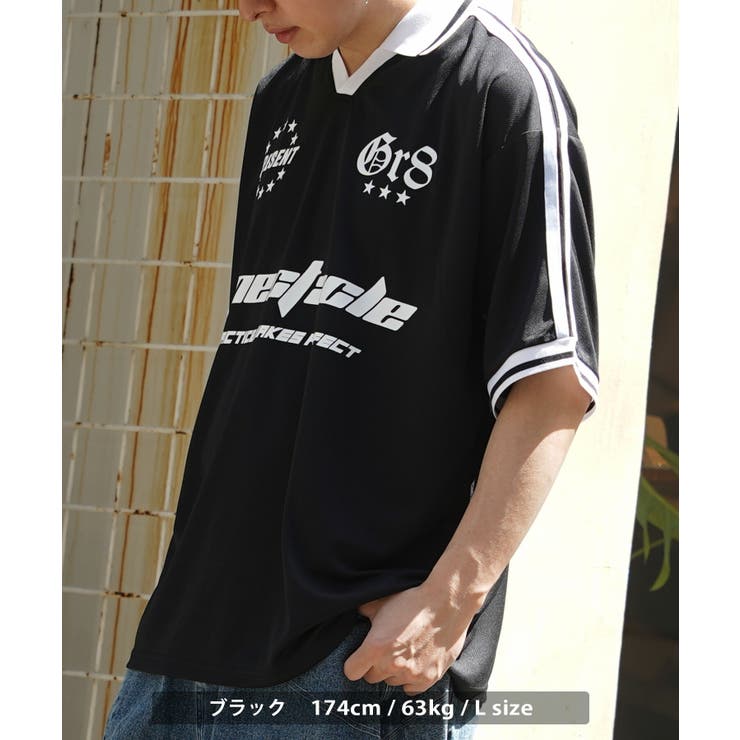 メンズ Tシャツ サイドライン ゲームシャツ サッカーシャツa0924 送料無料】サッカーゲームシャツ | ユニフォーム | 1枚 | P1940