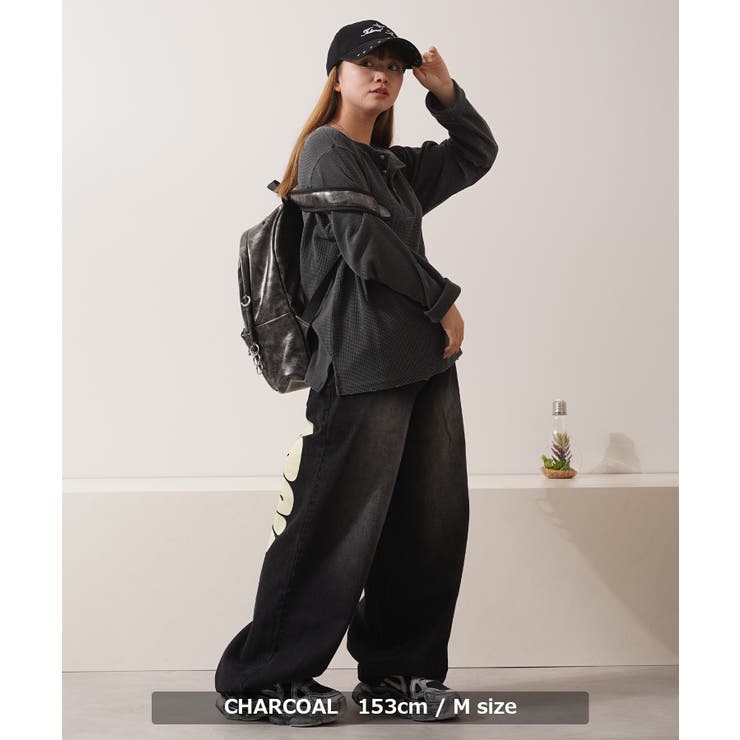 ヘンリーネック ワッフル ロンT | ONE 4 PREMIUM | 詳細画像12 