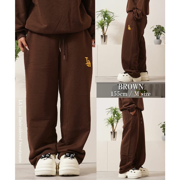 y083011 クレッタムーセン　カジュアルパンツ　ジッパー　ロゴ入り　S y083011 クレッタムーセン カジュアルパンツ ジッパー ロゴ入り