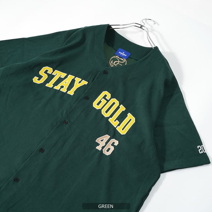 ◇STAY GOLD ベースボールシャツ◇[品番：OCGW0002197]｜ONE 4