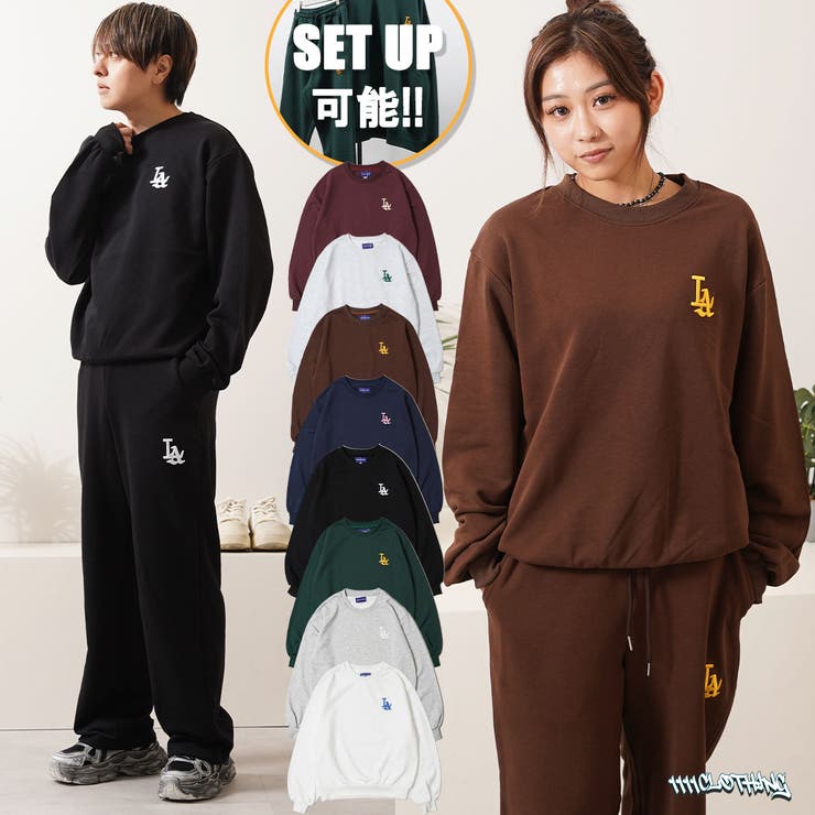 LA ロゴ刺繍 ルーズ[品番：OCGW0002550]｜ONE 4 PREMIUM（ワン