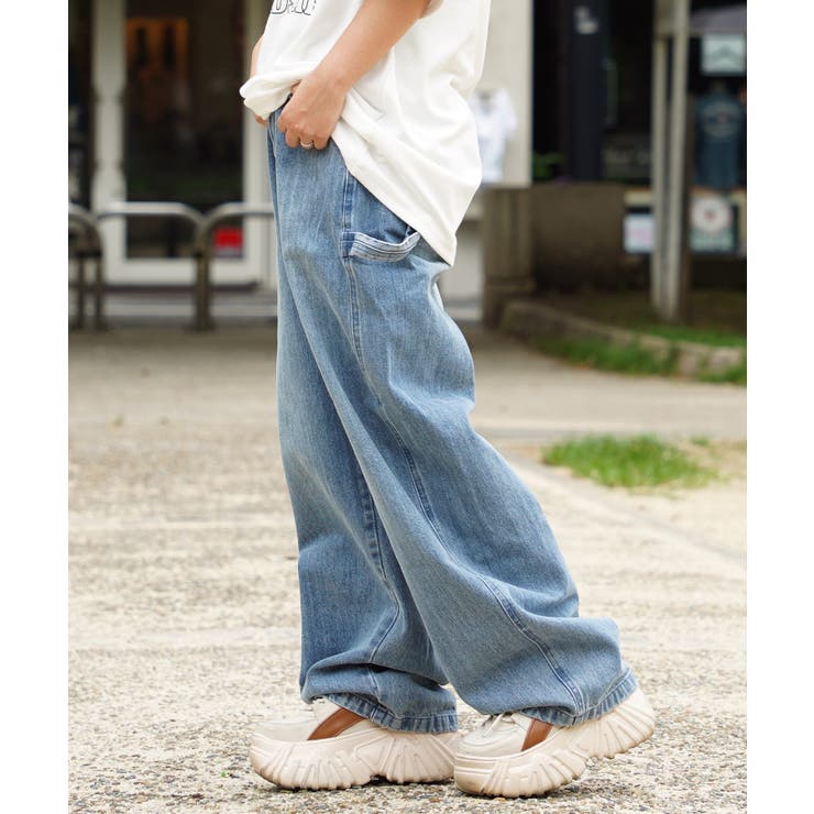 ワンフォークロージング 1111clothing ペインターパンツ メンズ