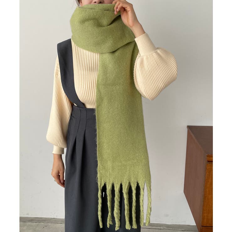 ボリュームフリンジマフラー | 210nouve | 詳細画像8 