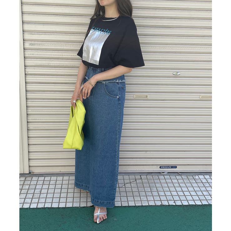 箔プリントロゴビッグTシャツ | 210nouve | 詳細画像5 