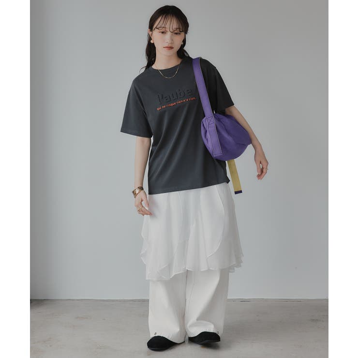 エンボス加工プリントTシャツ | 210nouve | 詳細画像12 