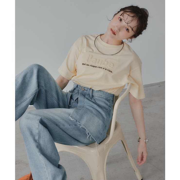 エンボス加工プリントTシャツ | 210nouve | 詳細画像2 