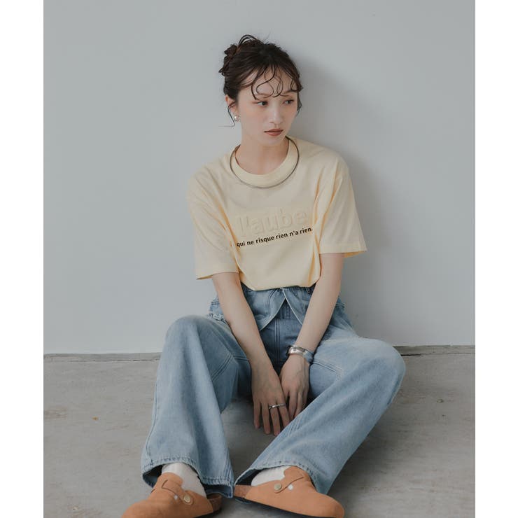 エンボス加工プリントTシャツ | 210nouve | 詳細画像3 