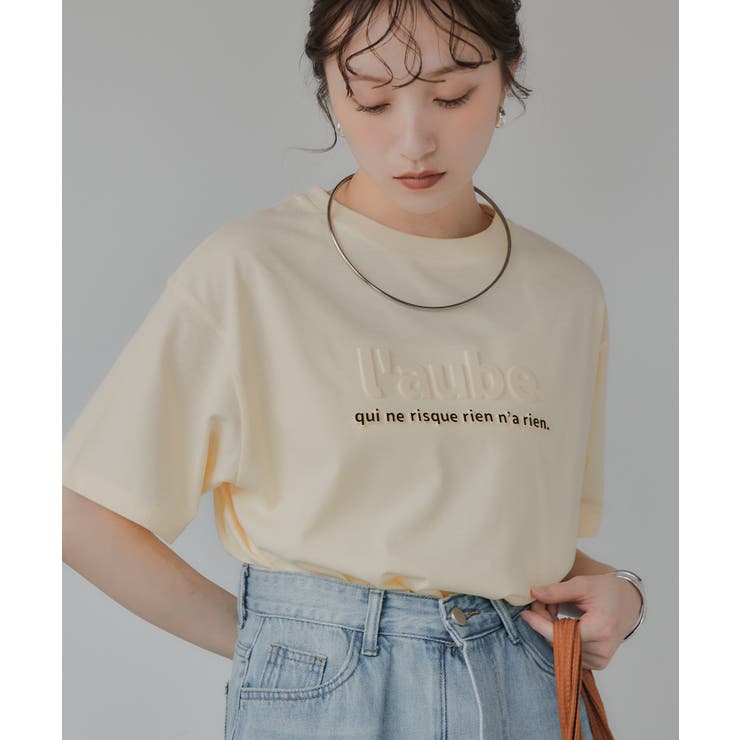エンボス加工プリントTシャツ | 210nouve | 詳細画像4 