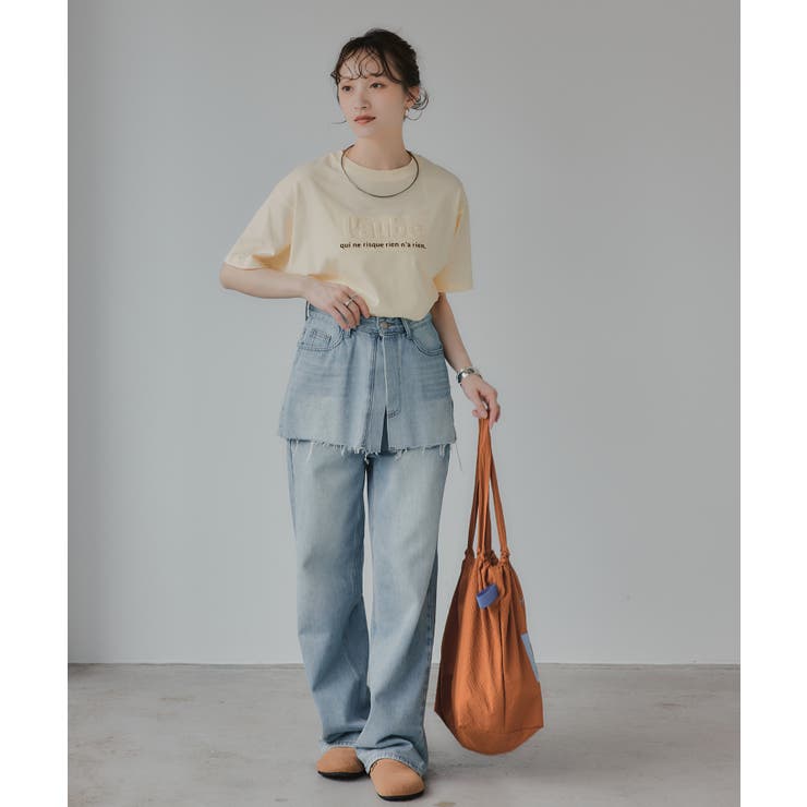 エンボス加工プリントTシャツ | 210nouve | 詳細画像5 