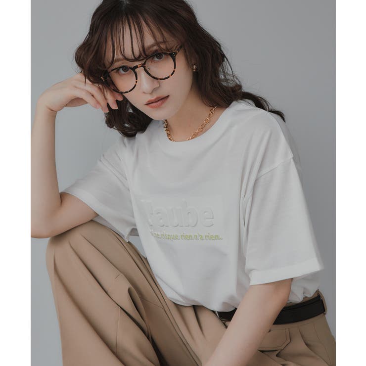 エンボス加工プリントTシャツ | 210nouve | 詳細画像6 