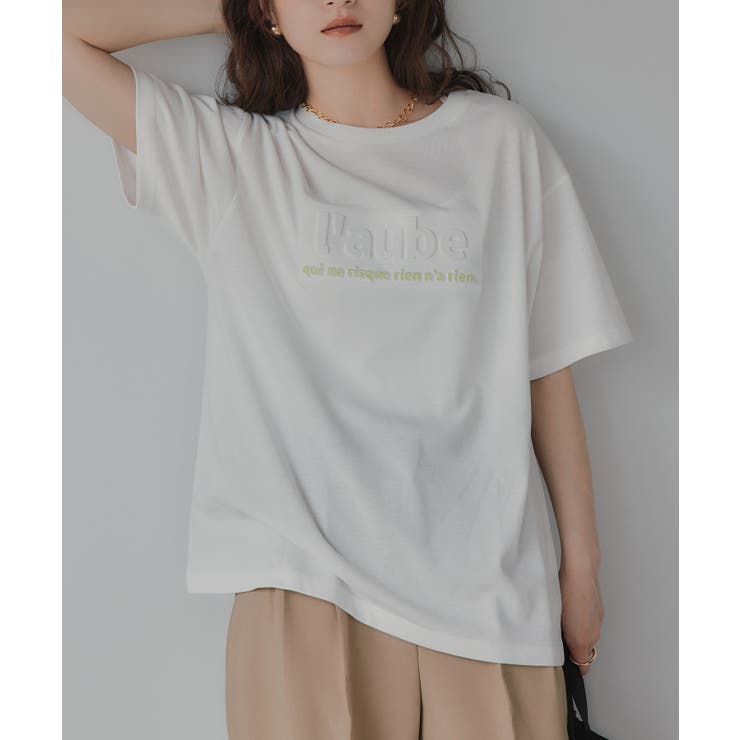 エンボス加工プリントTシャツ | 210nouve | 詳細画像7 