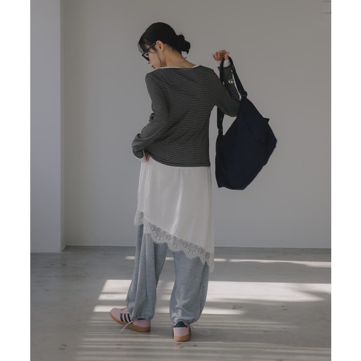 ボーダーレイヤードヘンリーネックPO | 210nouve | 詳細画像5 