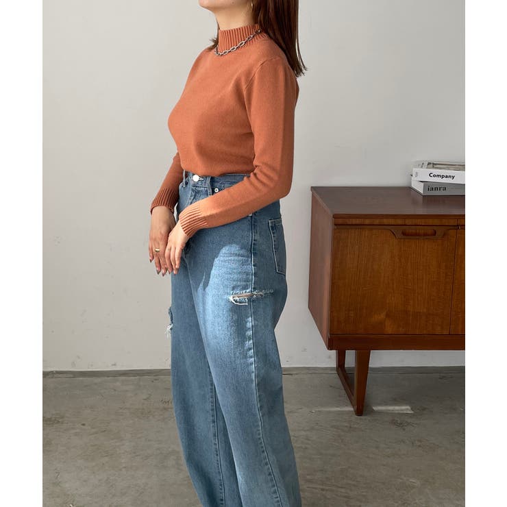 ハイネックプルオーバーニット | 210nouve | 詳細画像19 