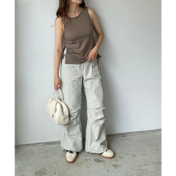 レーヨンブレンドサイドスピンドルニットタンクトップ | 210nouve | 詳細画像8 