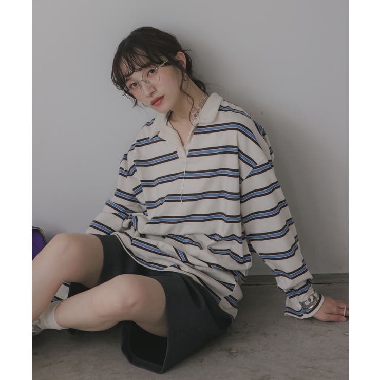 ヘンリポロ襟Tシャツ | 210nouve | 詳細画像3 