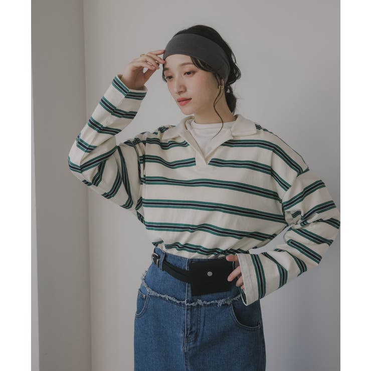 ヘンリポロ襟Tシャツ | 210nouve | 詳細画像6 