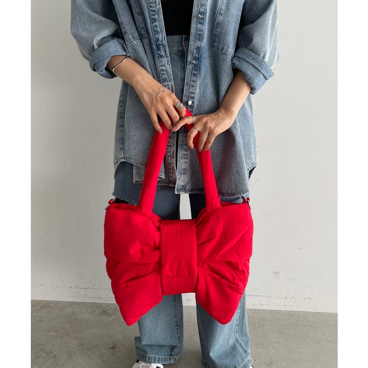 2WAYナイロンリボントートバッグ | 210nouve | 詳細画像15 