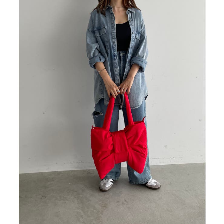 2WAYナイロンリボントートバッグ | 210nouve | 詳細画像17 