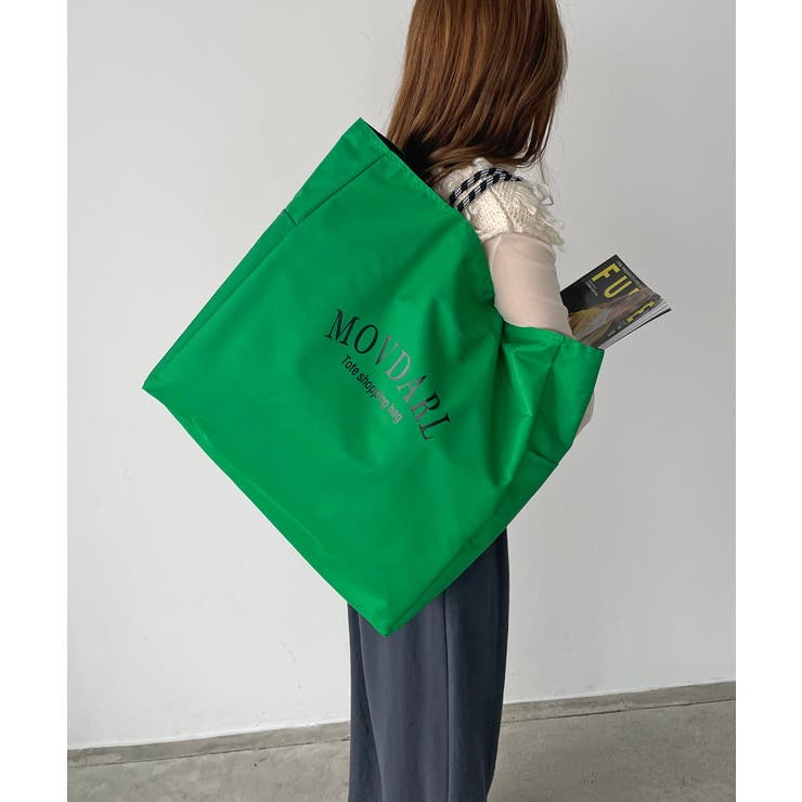 【リバーシブル】ビッグロゴトートバッグ | 210nouve | 詳細画像12 