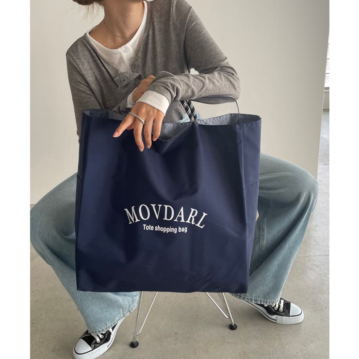 【リバーシブル】ビッグロゴトートバッグ | 210nouve | 詳細画像18 