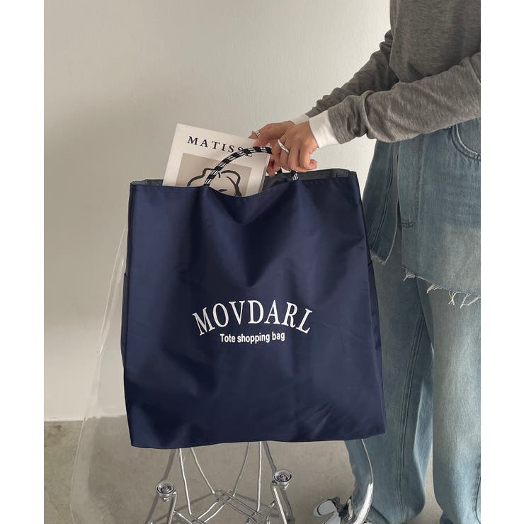 【リバーシブル】ビッグロゴトートバッグ | 210nouve | 詳細画像19 