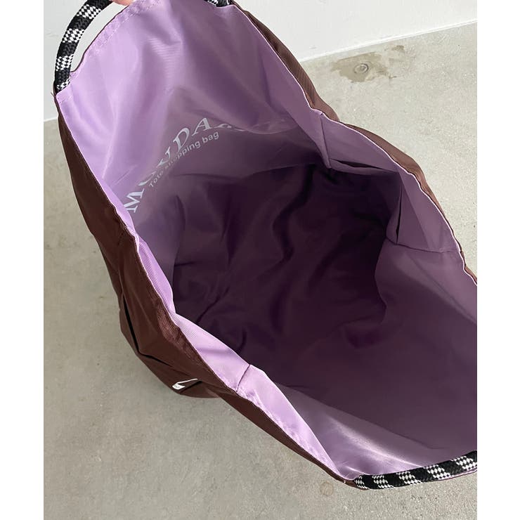 【リバーシブル】ビッグロゴトートバッグ | 210nouve | 詳細画像34 