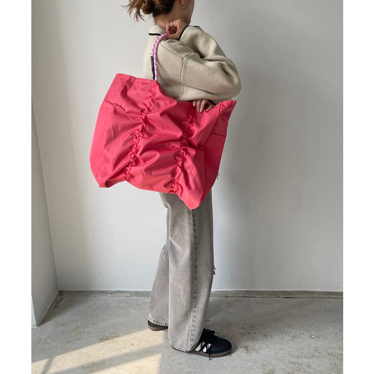 【リバーシブル】ビッグロゴトートバッグ | 210nouve | 詳細画像8 