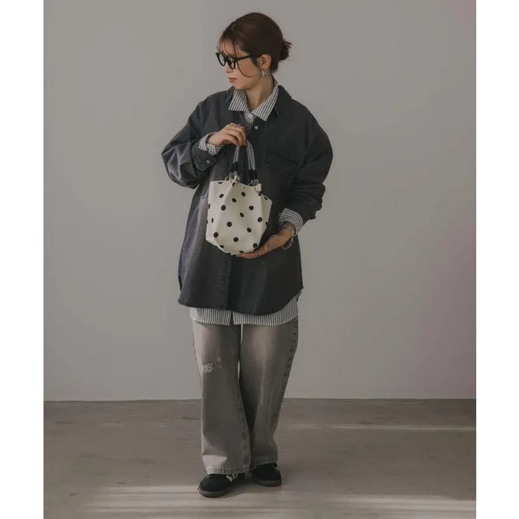 【新色レオパードシリーズを追加！】コードストラップ 柄 ニット ハンドバッグ | 210nouve | 詳細画像17 