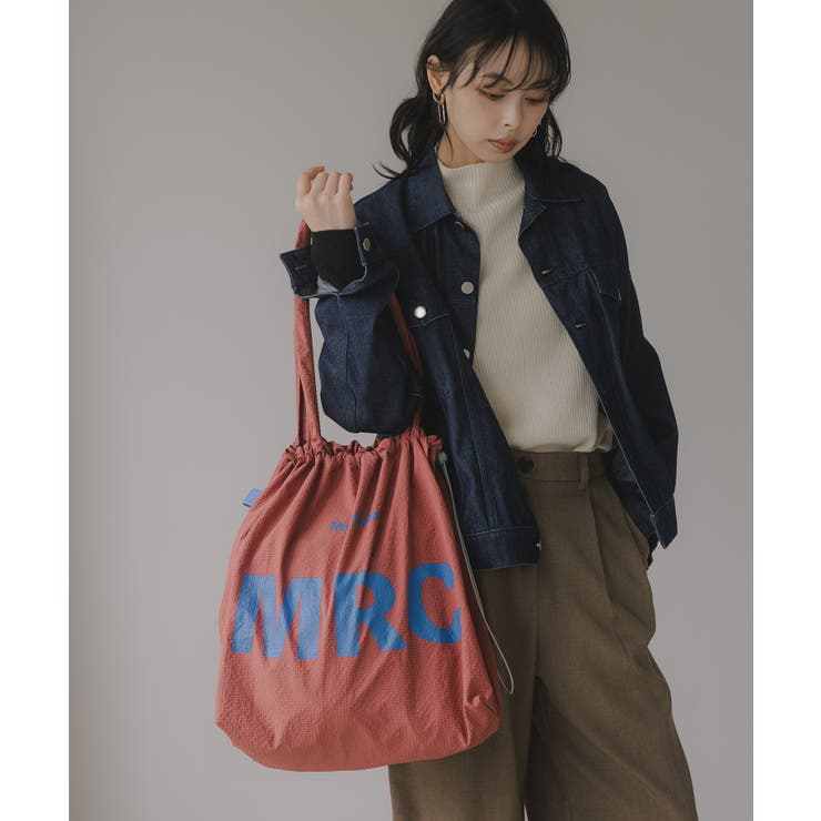 ライトピンク | 【PWR】ビッグロゴナイロントートバッグ | 210nouve