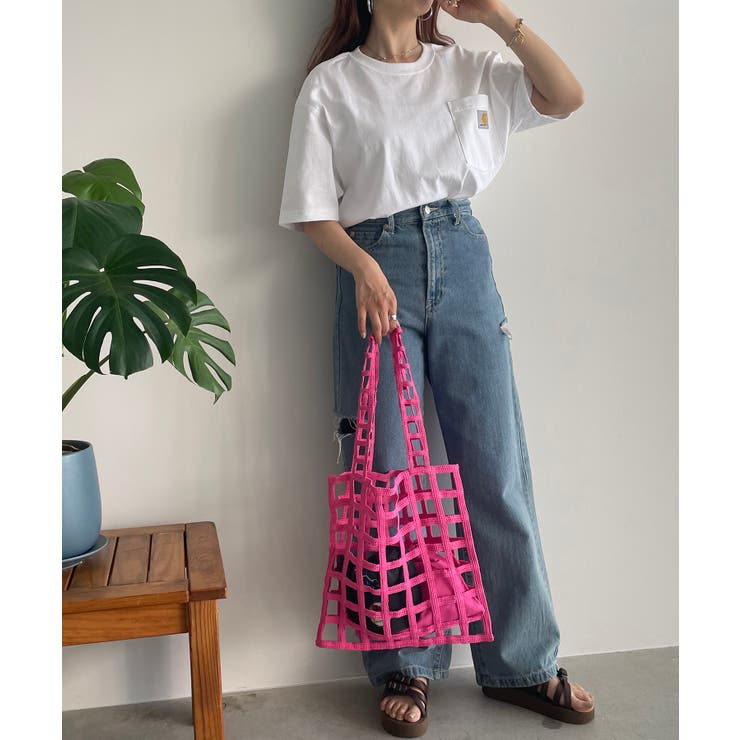 ニット編みカラートートバッグ | 210nouve | 詳細画像13 