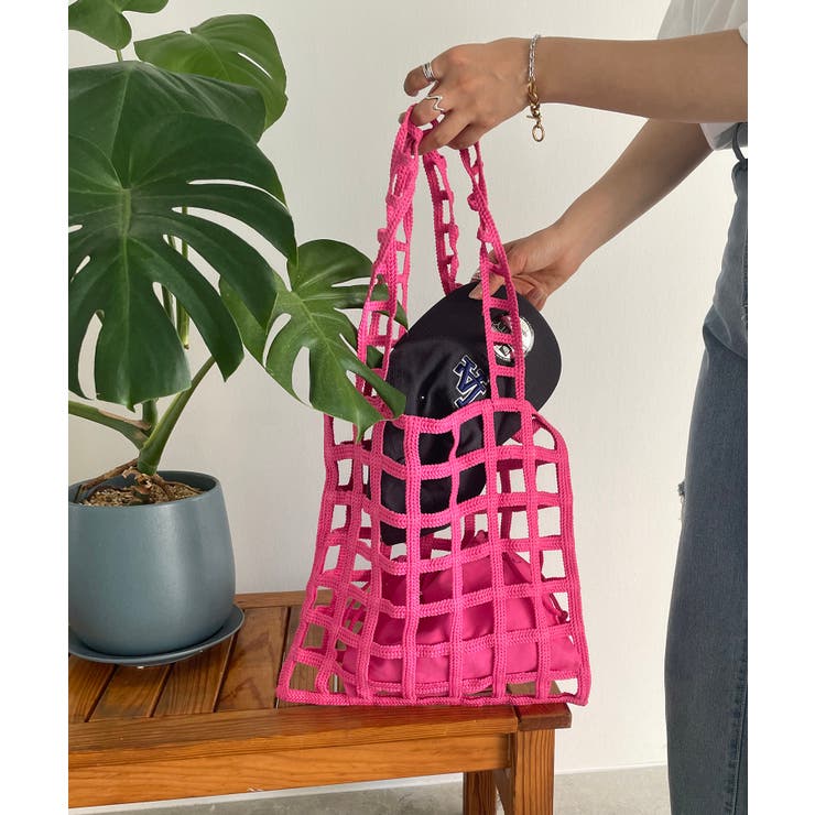 ニット編みカラートートバッグ | 210nouve | 詳細画像16 