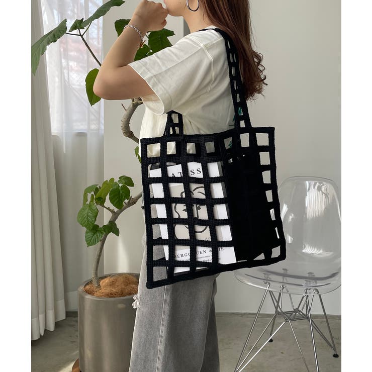 ニット編みカラートートバッグ | 210nouve | 詳細画像7 