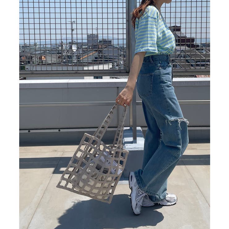 ニット編みカラートートバッグ | 210nouve | 詳細画像9 