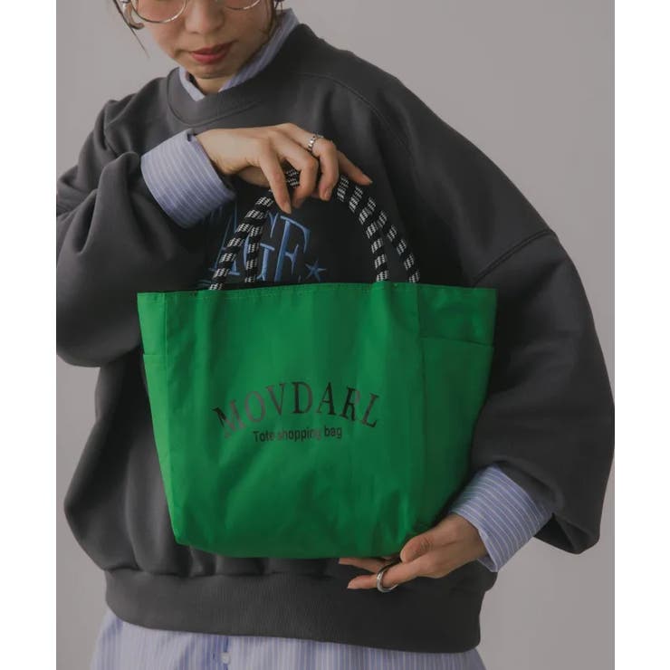 【リバーシブル】ビッグロゴミニトートバッグ | 210nouve | 詳細画像1 