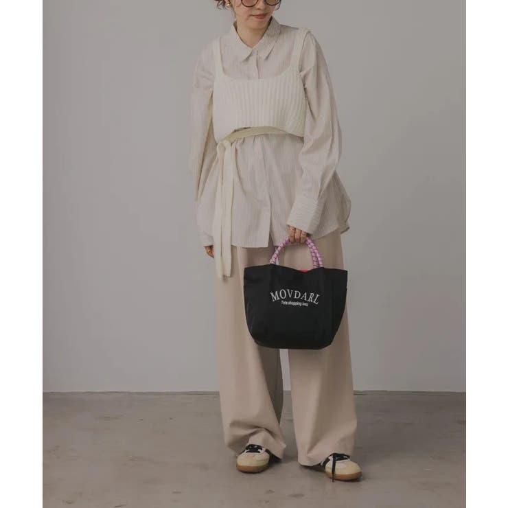 【リバーシブル】ビッグロゴミニトートバッグ | 210nouve | 詳細画像3 