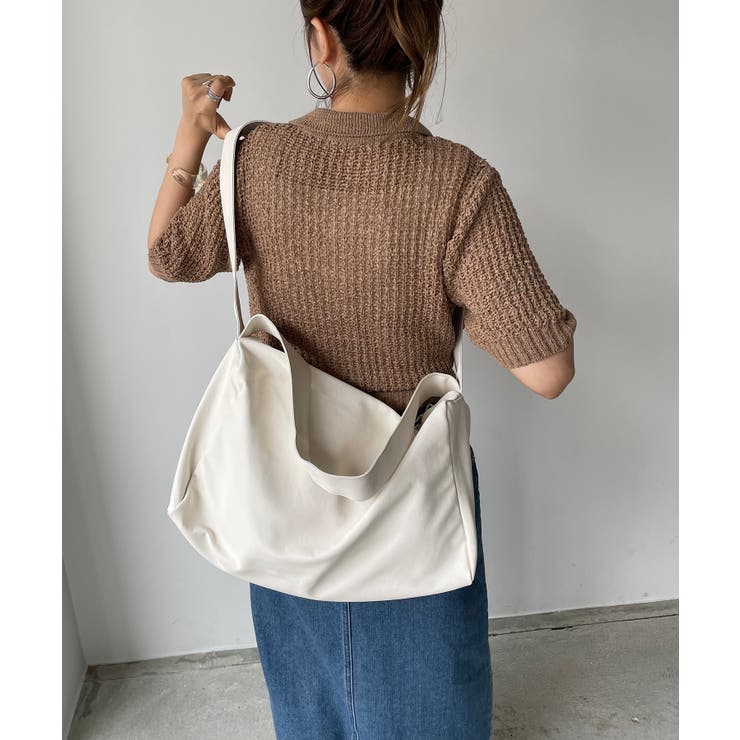 ソフトフェイクレザー2WAYビッグショルダーバッグ | 210nouve | 詳細画像2 